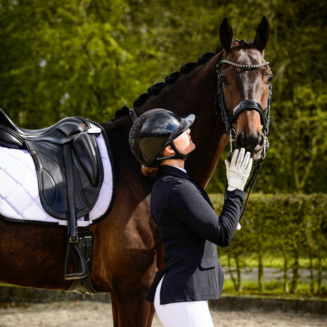 PresTeq hoofdstel stang & trens FayPerform Shine