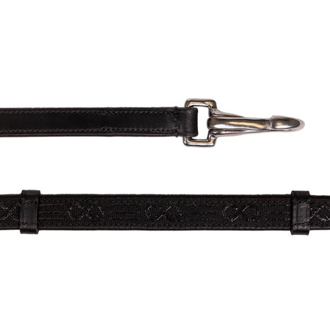 PresTeq teugel FayRein bitloos met clip + stops(12.5cm)