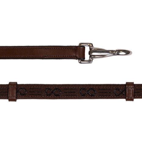 PresTeq teugel FayRein bitloos met clip + stops(12.5cm)