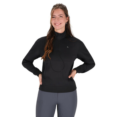 QHP trui met halve rits Livora