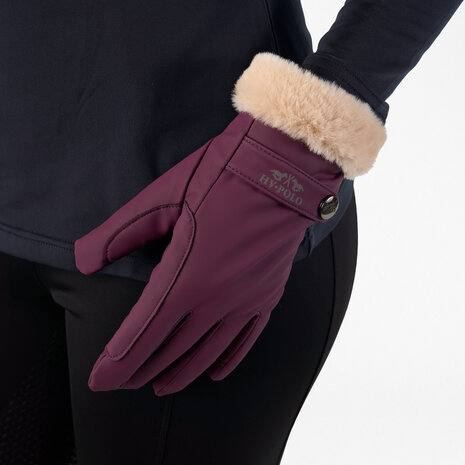 HV Polo Handschoenen Garnet