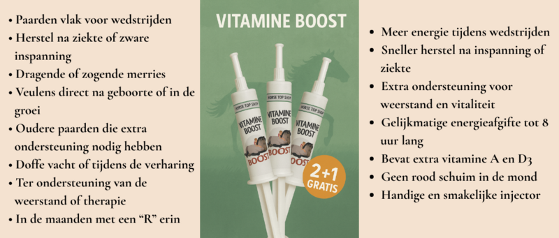 Horse Top Shop Vitamine Boost 2 + 1 GRATIS
