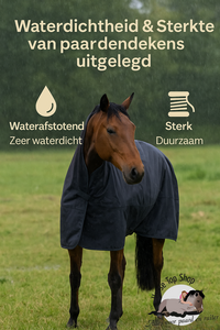Waterdichtheid en denier van paardendekens uitgelegd