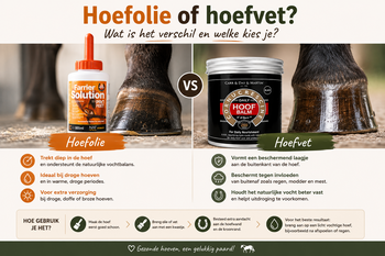 Horse Top Shop legt uit: Hoefolie of hoefvet voor je paard?